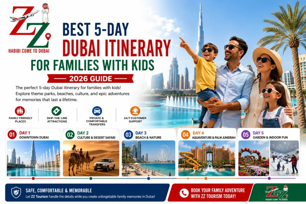 dubai itinerary for families