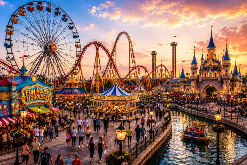 Fun Theme Park Adventure in UAE
